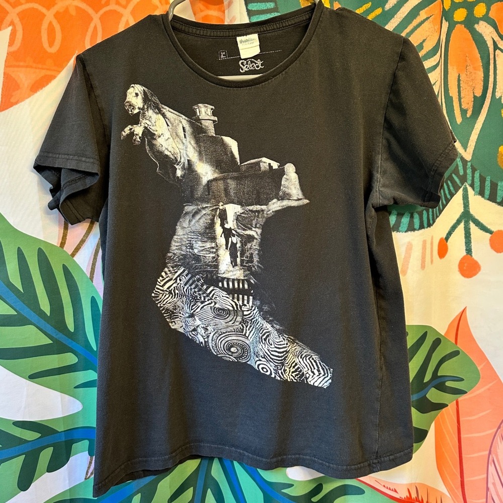 Threadless Select The Journey Soojung Ham Graphic Tee Black 1st Edition Large